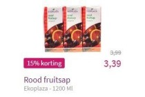 ekoplaza rood fruitsap