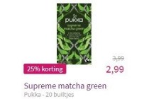 pukka supreme matcha green