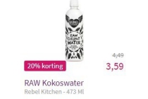 rebel kitchen raw kokoswater