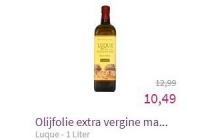 luque olijfolie extra vergine marasca