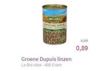 la bio idea groene dupuis linzen