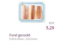 fish en more forel gerookt