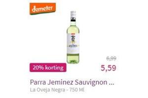 la oveja negra parra jeminez sauvignon blanc