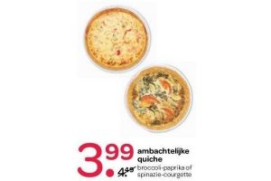 ambachtelijke quiche