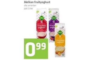 melkan fruityoghurt