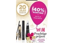 40 korting op alle mascara s