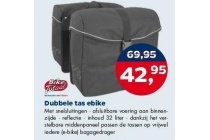 dubbele tas ebike