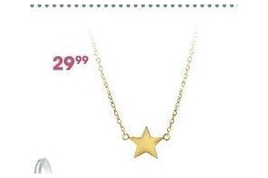 ster ketting goud