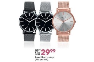 regal mesh horloge