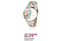 clueless horloge flamingo