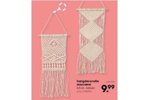 hangdecoratie macrame