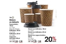 bekers en deksels