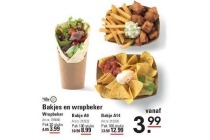 bakjes en wrapbeker