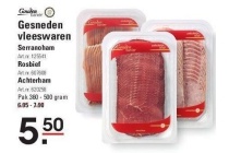 gesneden vleeswaren