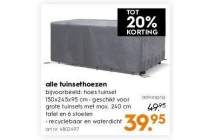 alle tuinsethoezen tot 20 korting