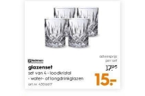 glazenset 4 stuks