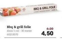 bbq en grill folie