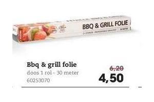 bbq en grill folie