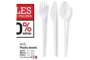 plastic bestek takedis