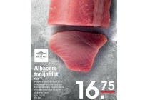 albacore tonijnfilet