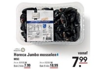 horeca jumbo mosselen
