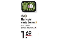 haricots verts bonen