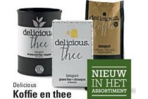 delicious koffie en thee