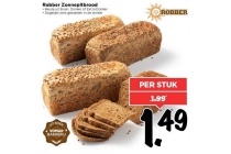 robber zonnepitbrood
