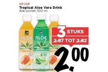 tropical aloe vera drink