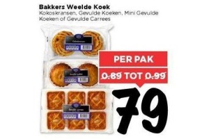 bakkers weelde koek