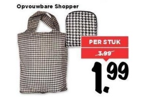 opvouwbare shopper