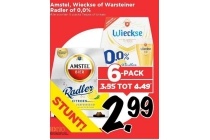 amstel wieckse of warsteiner radler of 0 0
