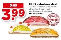 plus halve luxe vlaai