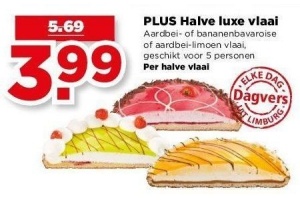 plus halve luxe vlaai