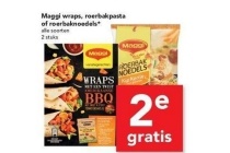 maggi wraps roerbakpasta of roerbaknoedels