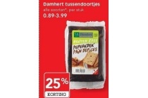 damhert tussendoortjes