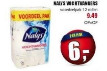 nalys vochtvangers