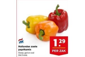 hollandse zoete paprikamix