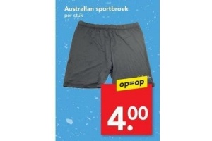 australian sportbroek