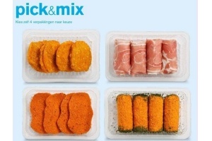 pick en mix slavinken boomstammetjes sate of zigeunerschnitzels