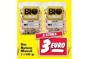 bio nature muesli