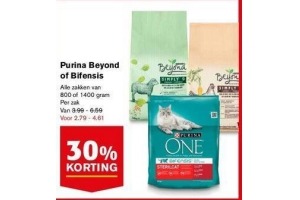 purina beyond of bifensis