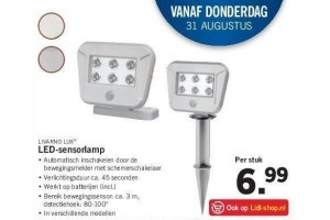 led sensorlamp