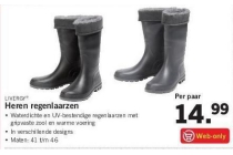livergy heren regenlaarzen