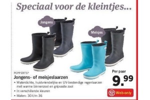 pepperts jongens of meisjeslaarzen