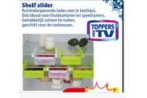 shelf slider