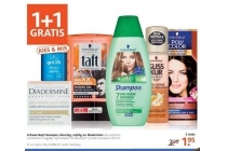 schwarzkopf shampoo kleuring styling en diadermine