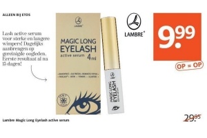 lambre magic long eyelash active serum
