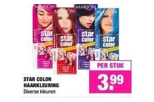 star color haarkleuring