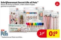 schrijfwarenset secret life of pets